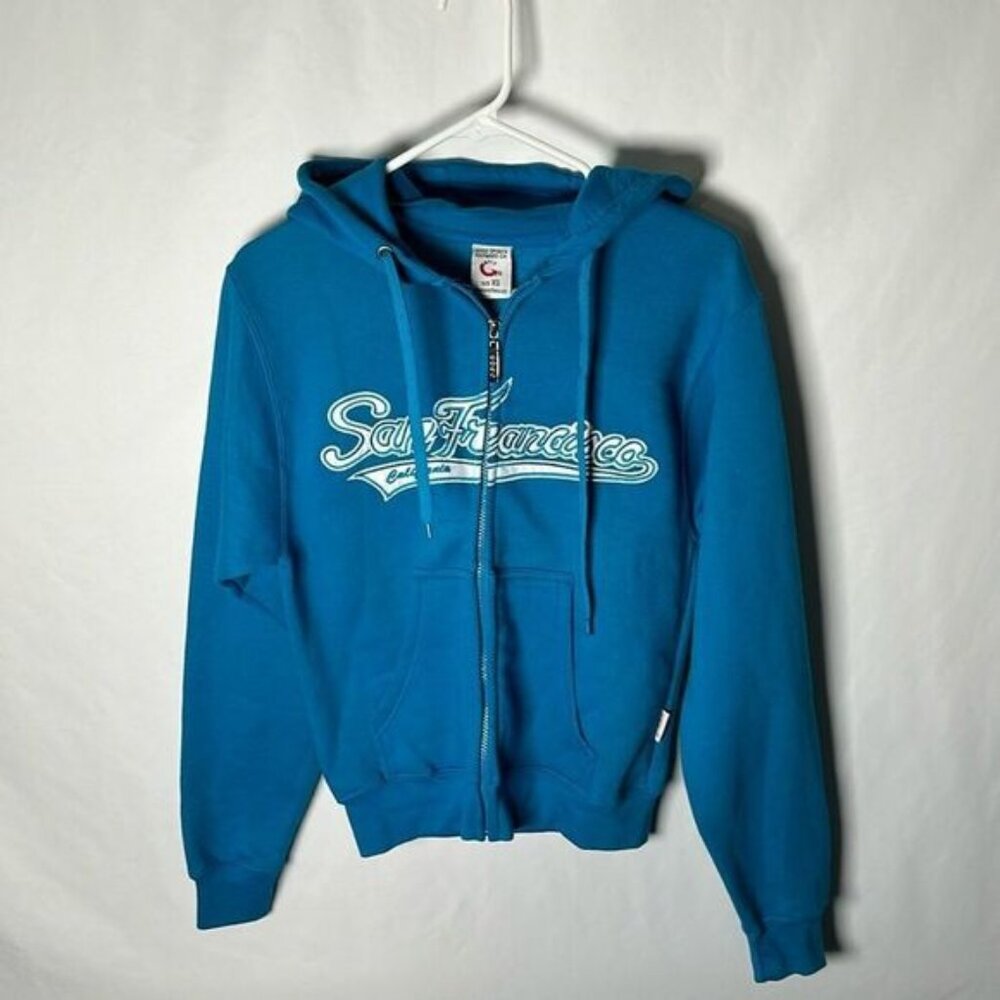 Women’s zipped hoodie San Francisco California XS